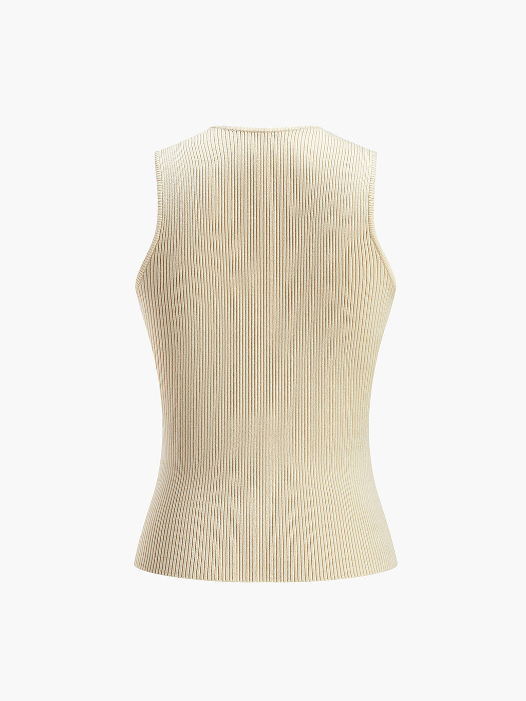 Slim Fit Ribbed Tank Top