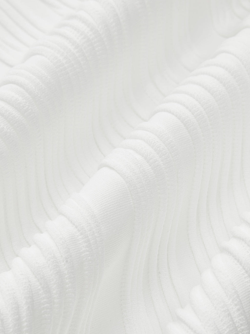 Wavy Ribbed Slim Fit Tank Top