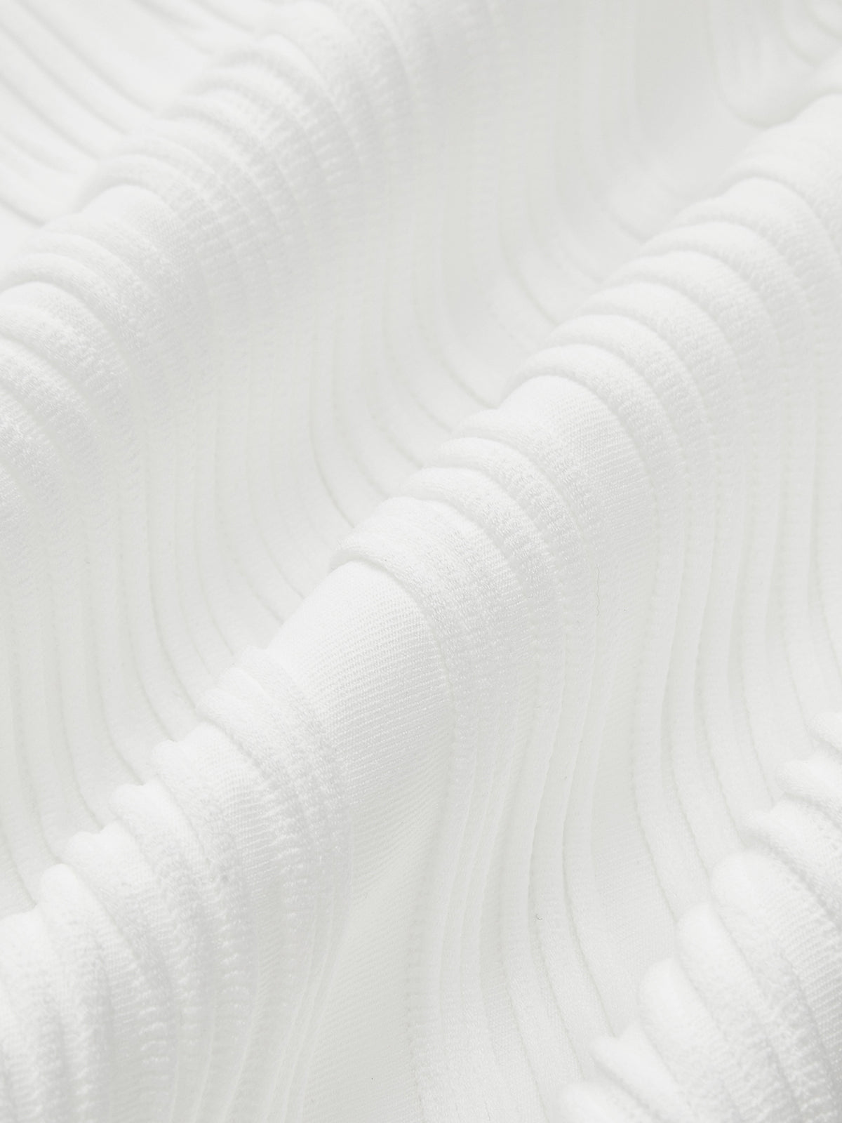 Wavy Ribbed Slim Fit Tank Top