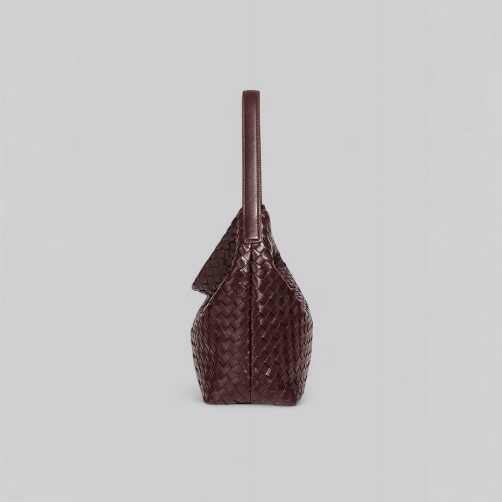 Casual Vegan Woven Hobo Shoulder Bag