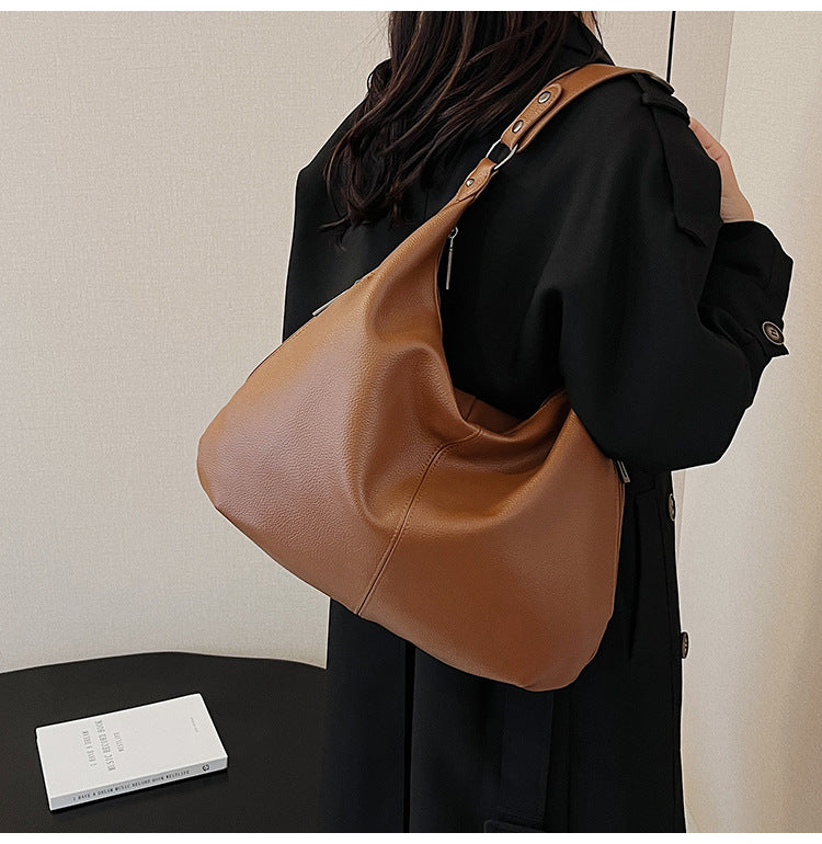 Everyday Vegan Leather Hobo Shoulder Bag