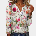 Floral Print Relaxed Blouse