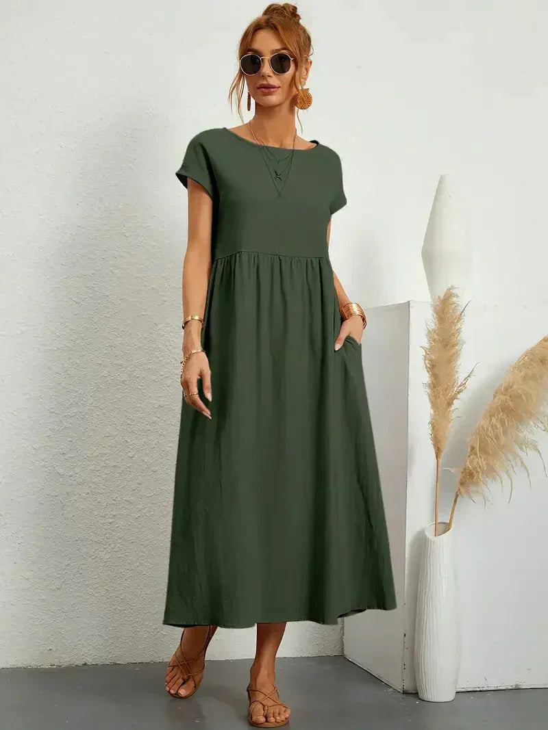 Summer Flowy Maxi Dress