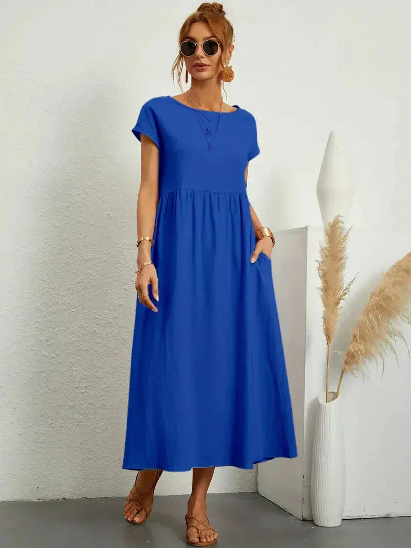 Summer Flowy Maxi Dress