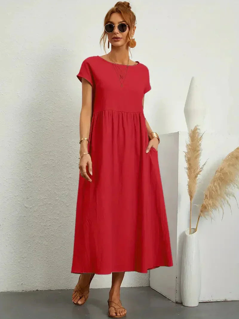 Summer Flowy Maxi Dress