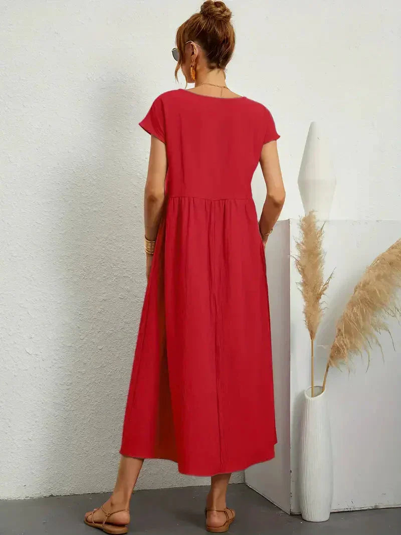 Summer Flowy Maxi Dress