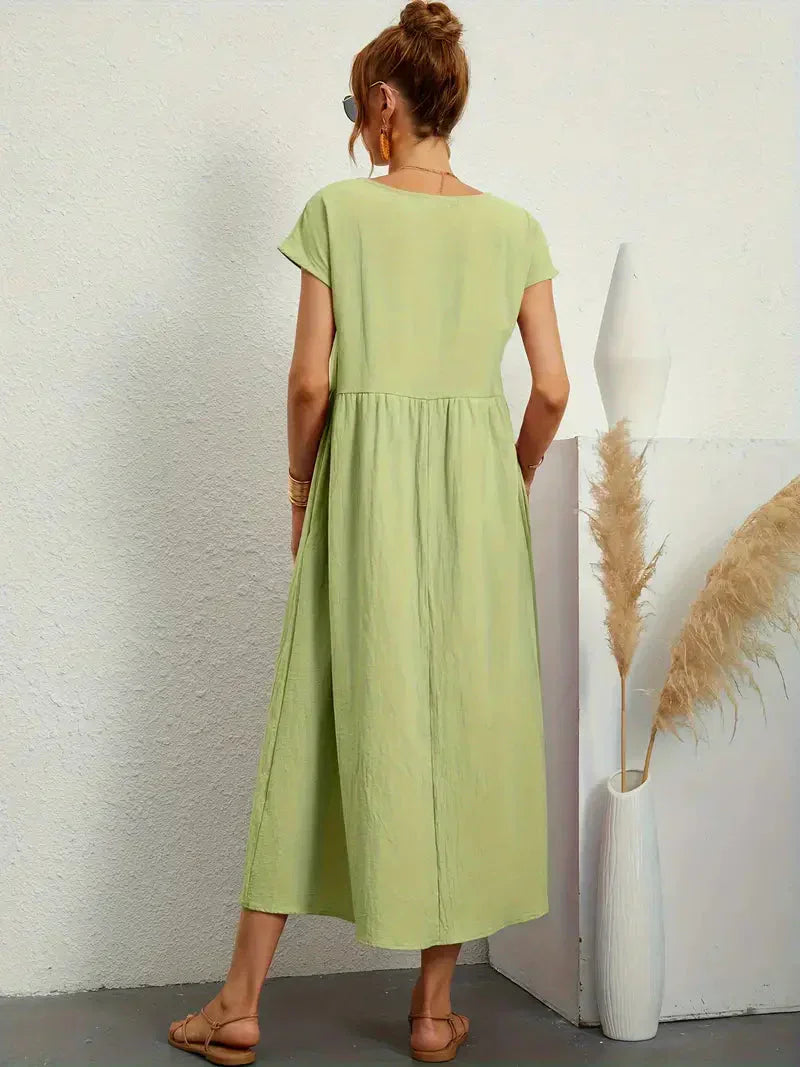 Summer Flowy Maxi Dress