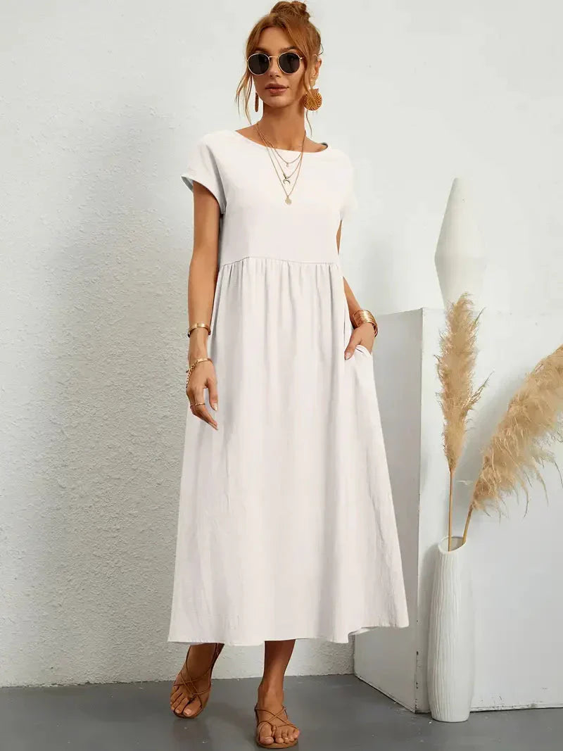 Summer Flowy Maxi Dress