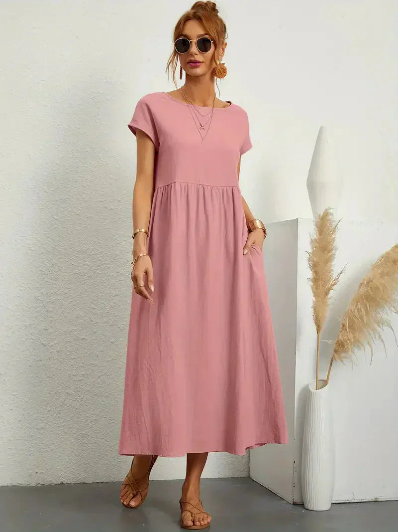Summer Flowy Maxi Dress