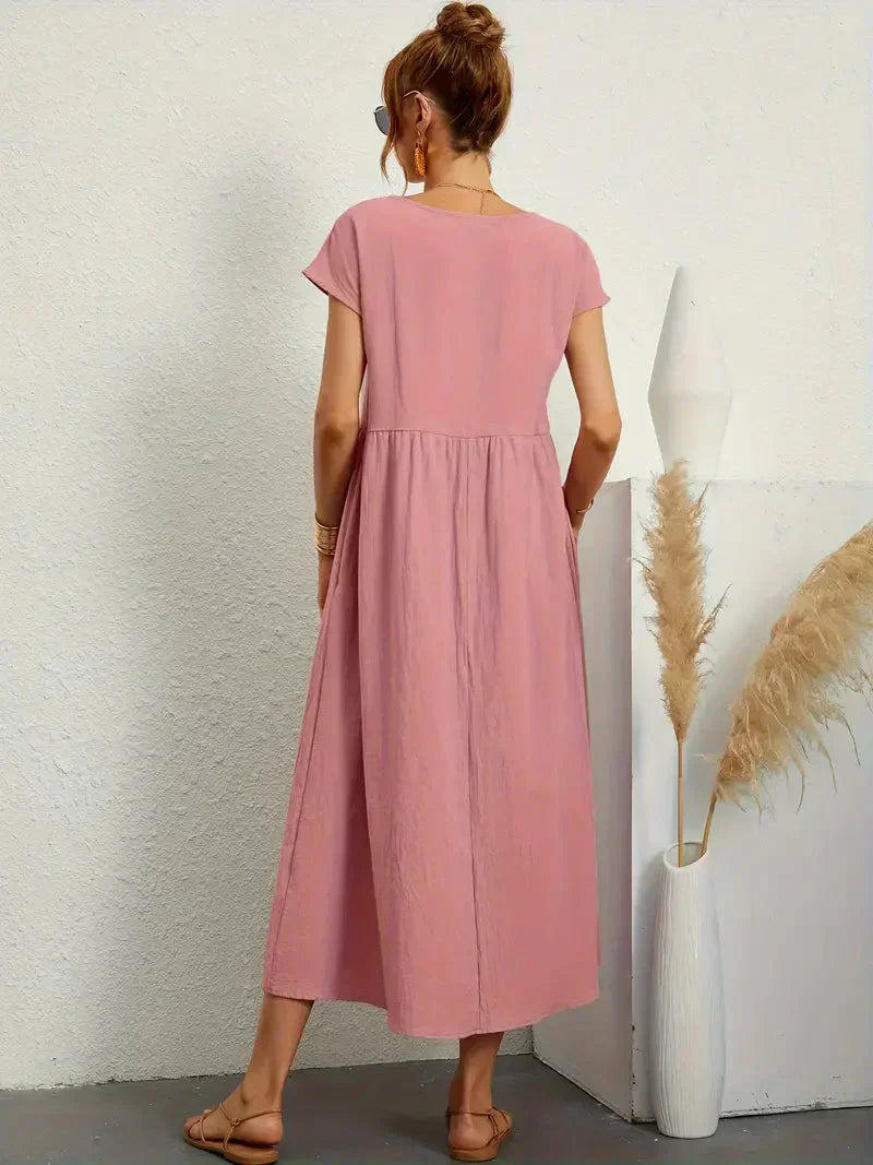 Summer Flowy Maxi Dress