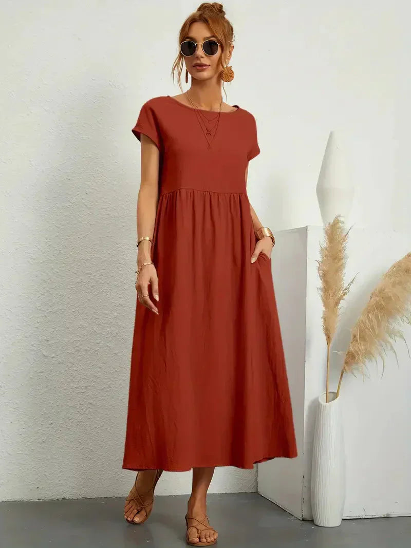 Summer Flowy Maxi Dress