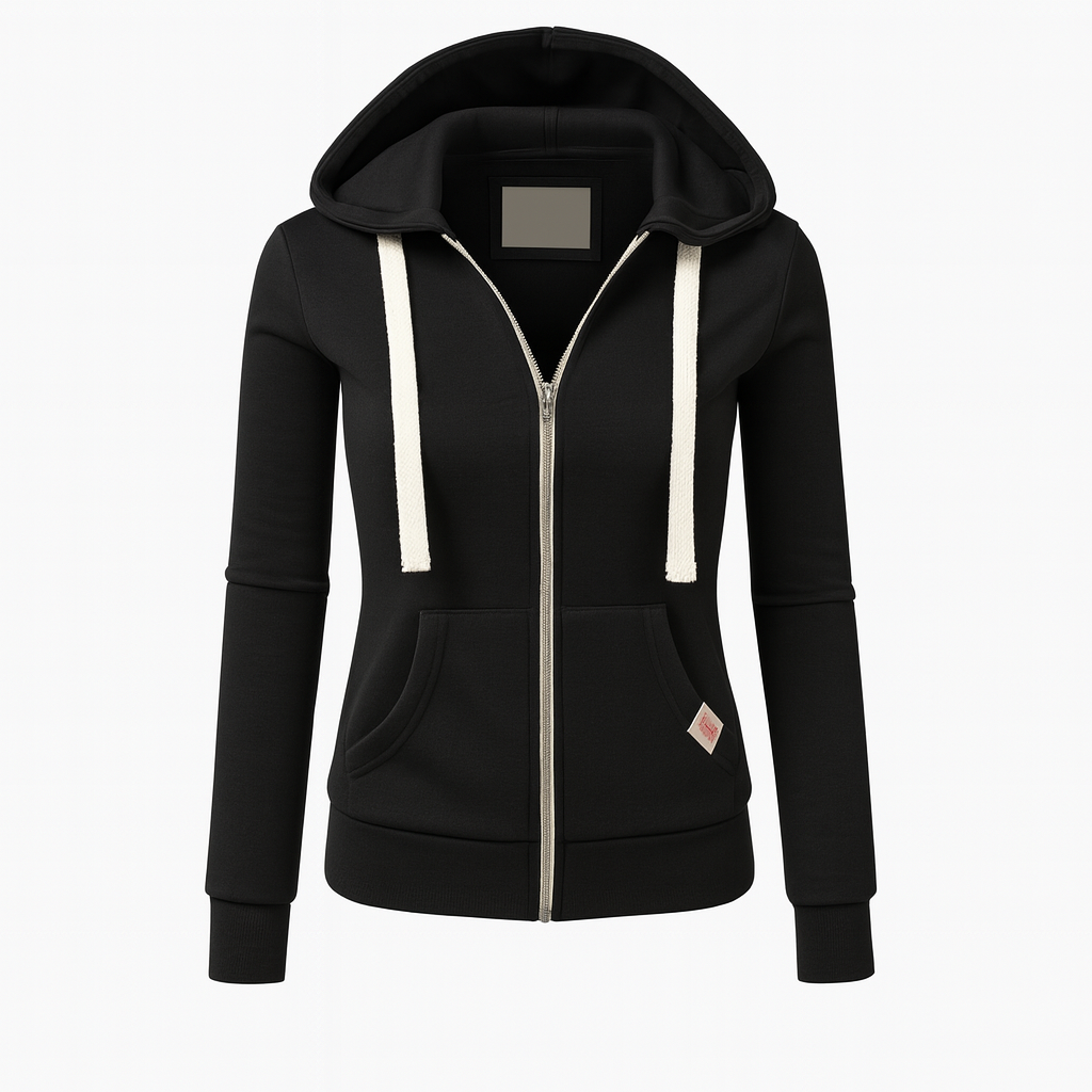 Relaxed Fit Fleece Hoodie