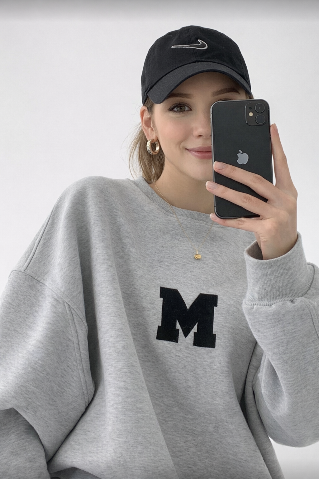 Grey Loose Fit Sweater