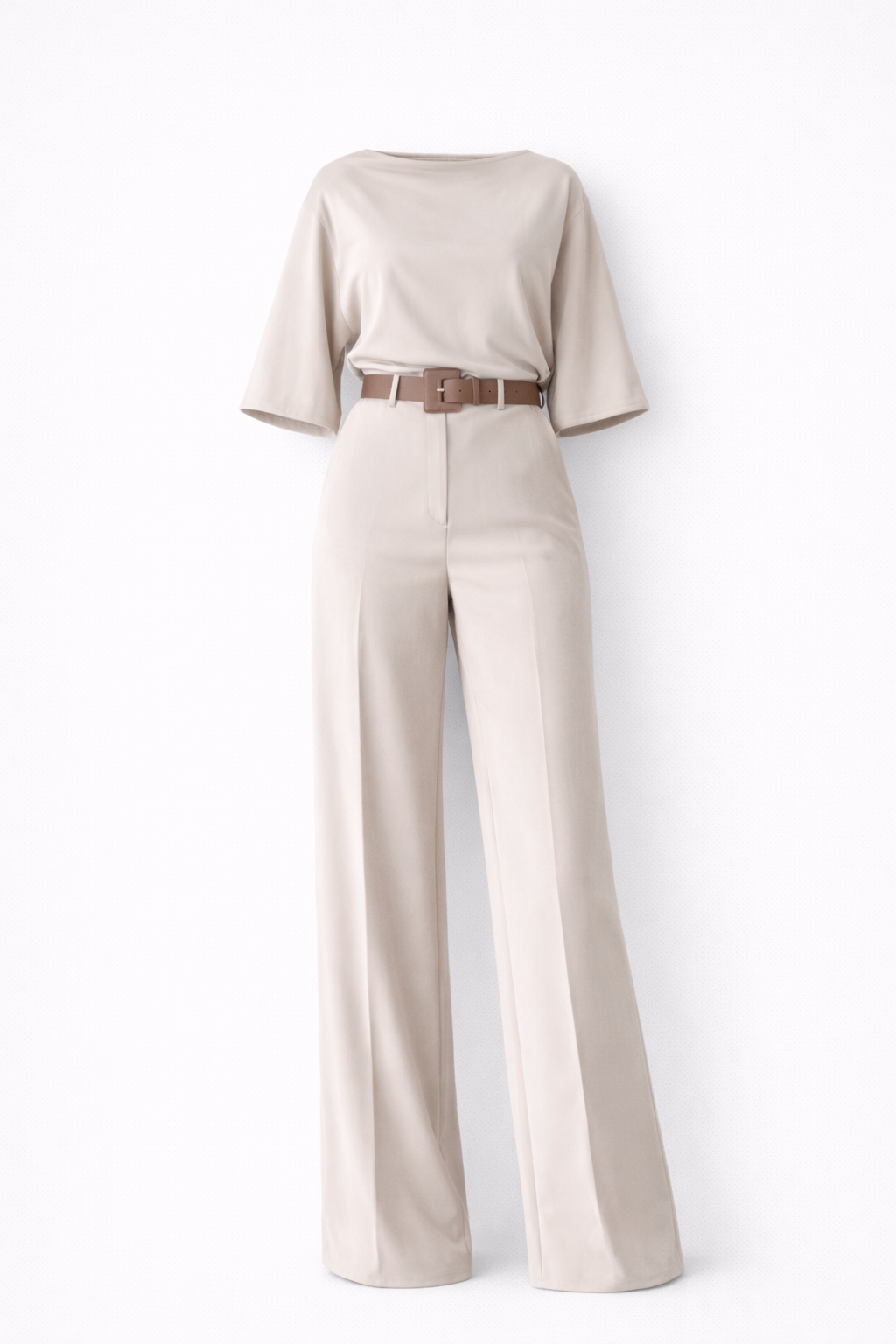 Beige Tailored Set
