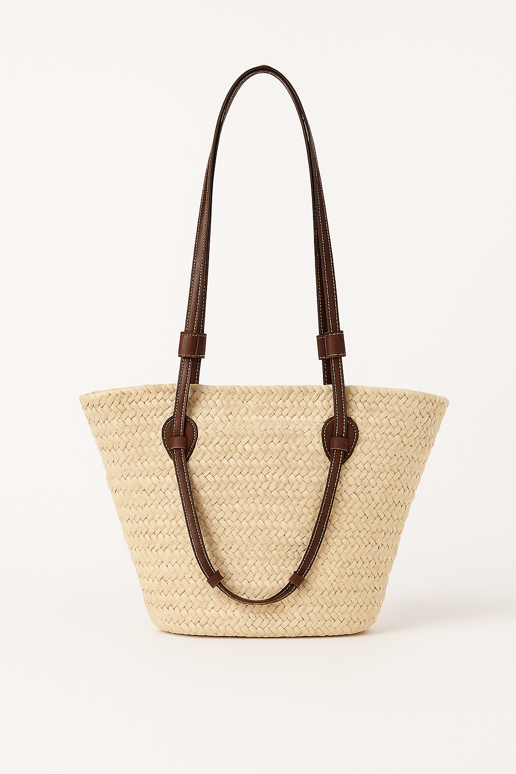 Summer Raffia Tote Bag