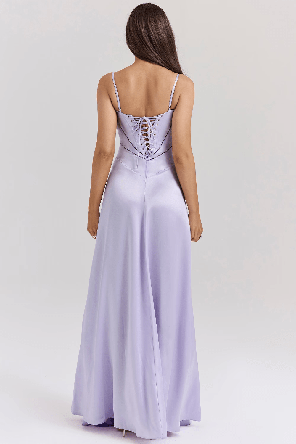 Sleeveless Bustier Maxi Dress