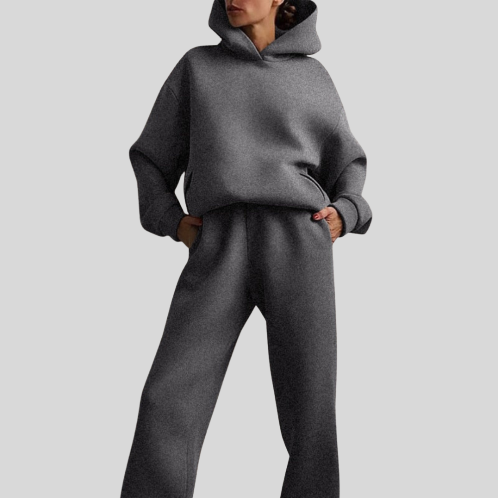Relaxed Hooded Sweat Set