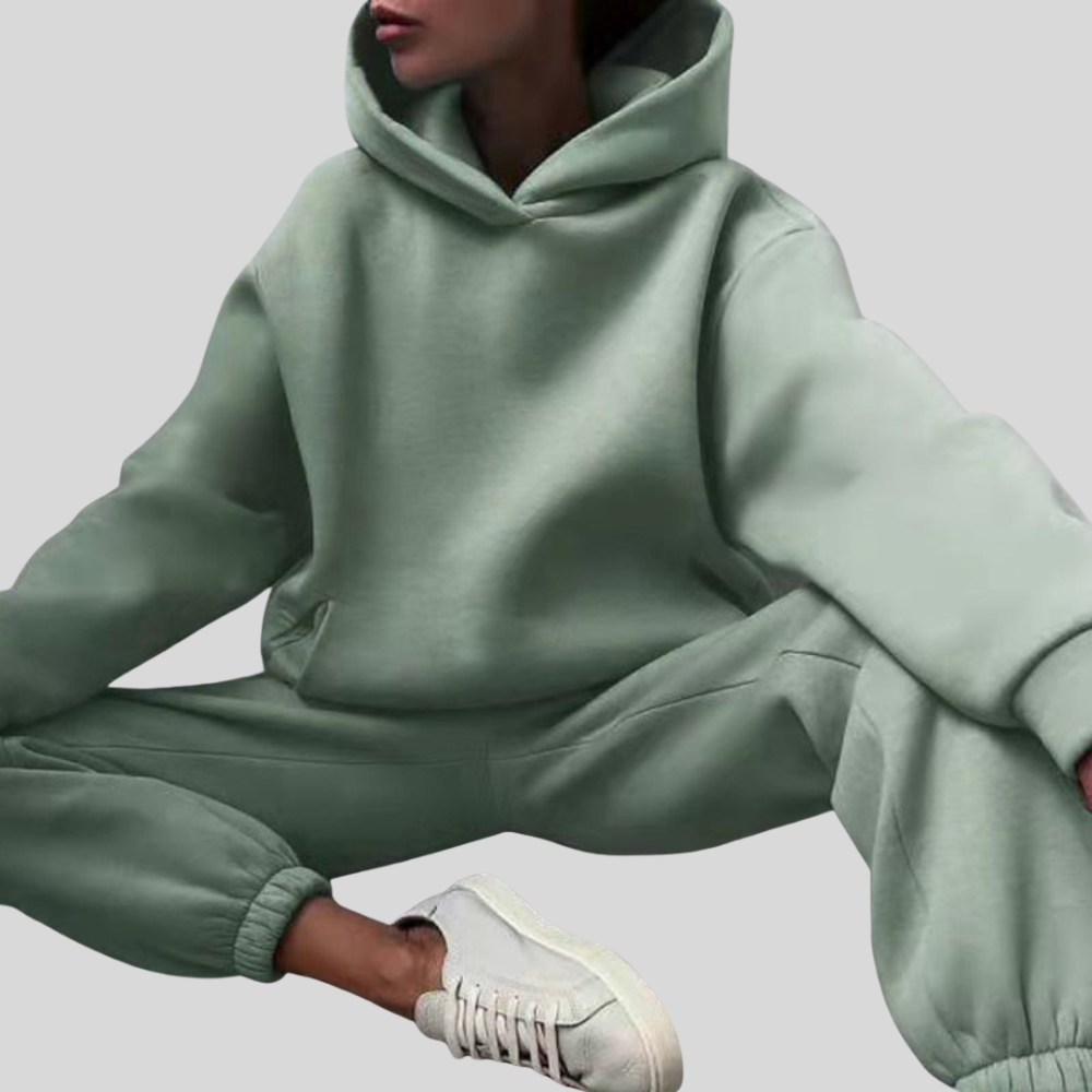 Relaxed Hooded Sweat Set