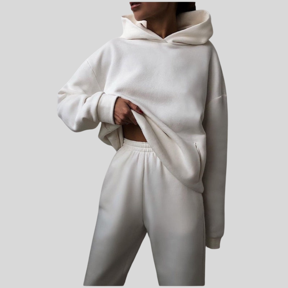 Relaxed Hooded Sweat Set