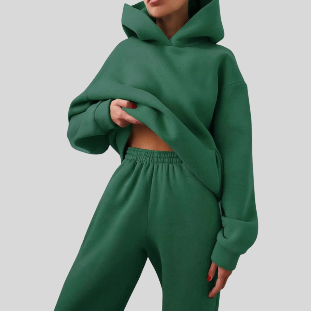 Relaxed Hooded Sweat Set