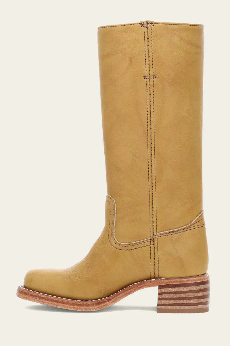 Block Heel Knee High Boots
