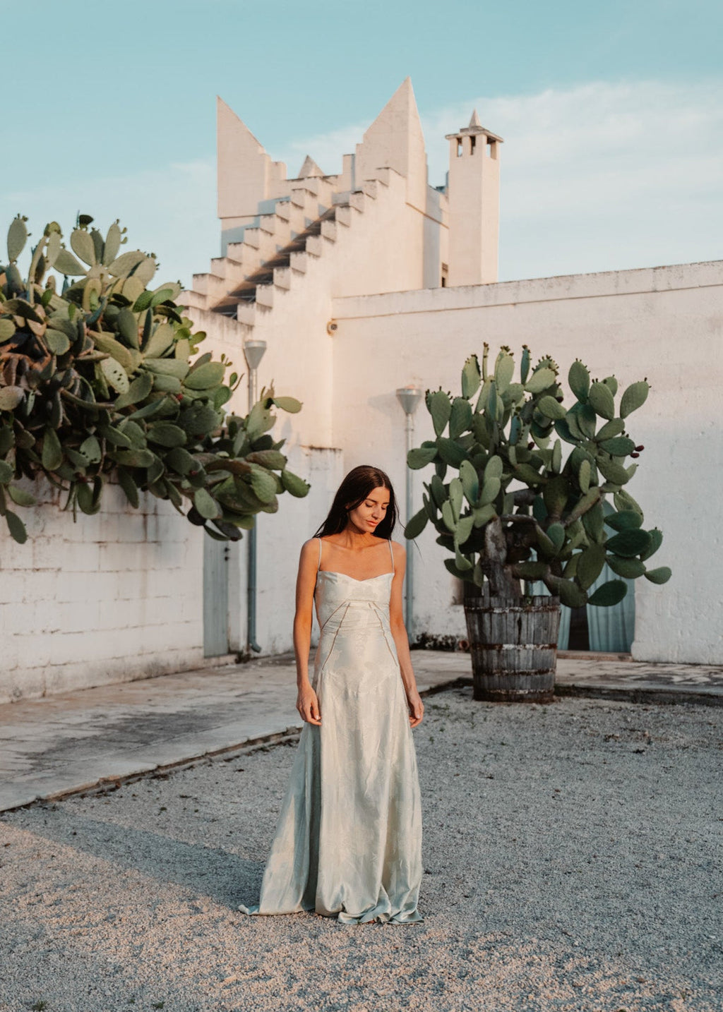 Pistachio Floral Maxi Dress