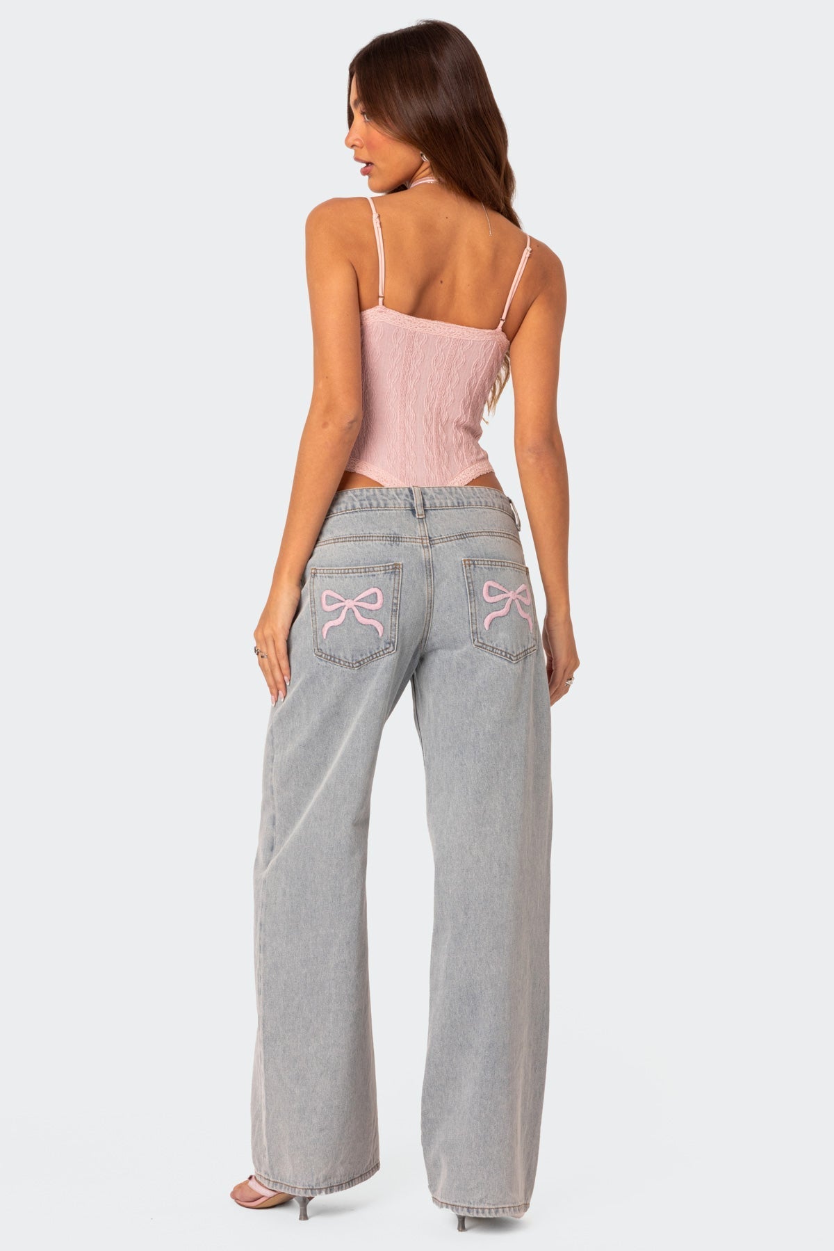 High-Waist Wide Leg Jeans