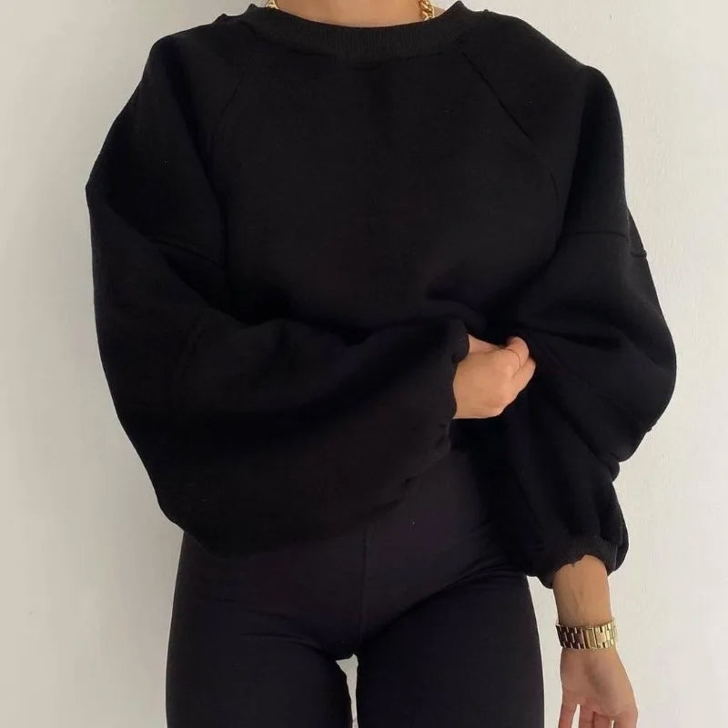 Relaxed Fit Pullover Sweater