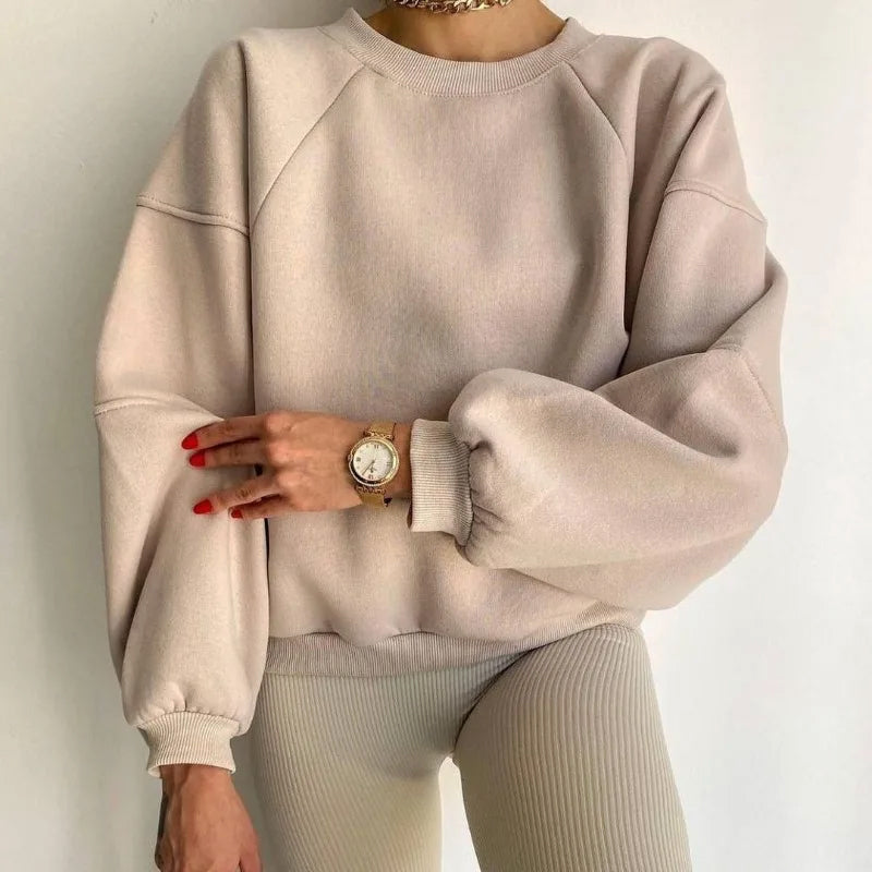 Relaxed Fit Pullover Sweater