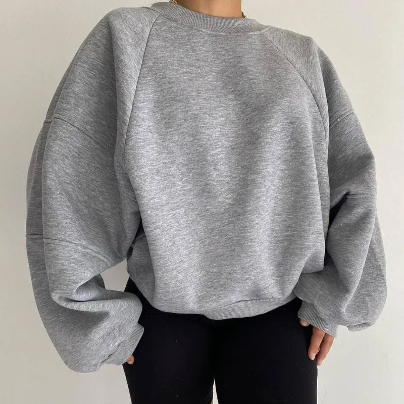 Relaxed Fit Pullover Sweater