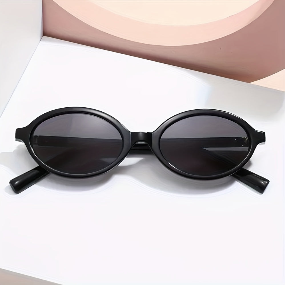 Chic Retro Oval Sunglasses