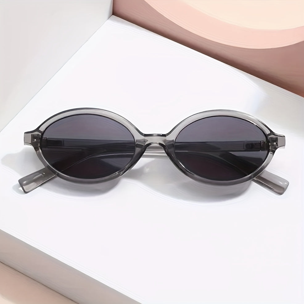Chic Retro Oval Sunglasses