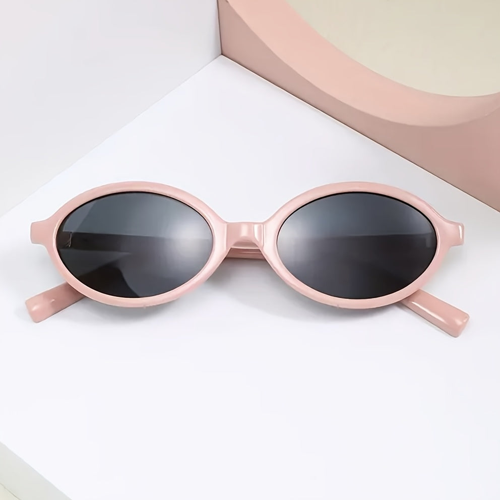 Chic Retro Oval Sunglasses