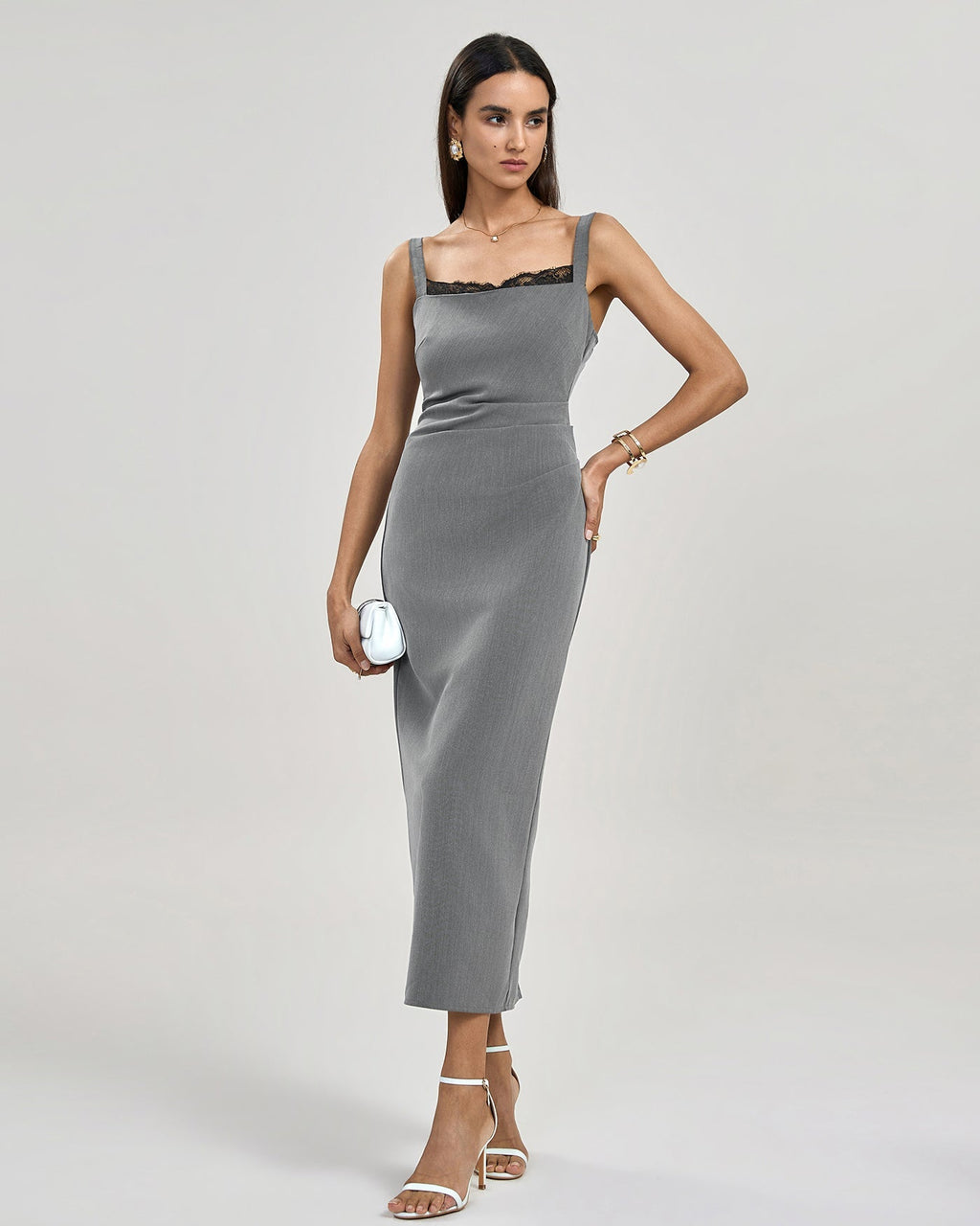 Sleek Sleeveless Bodycon Maxi Dress