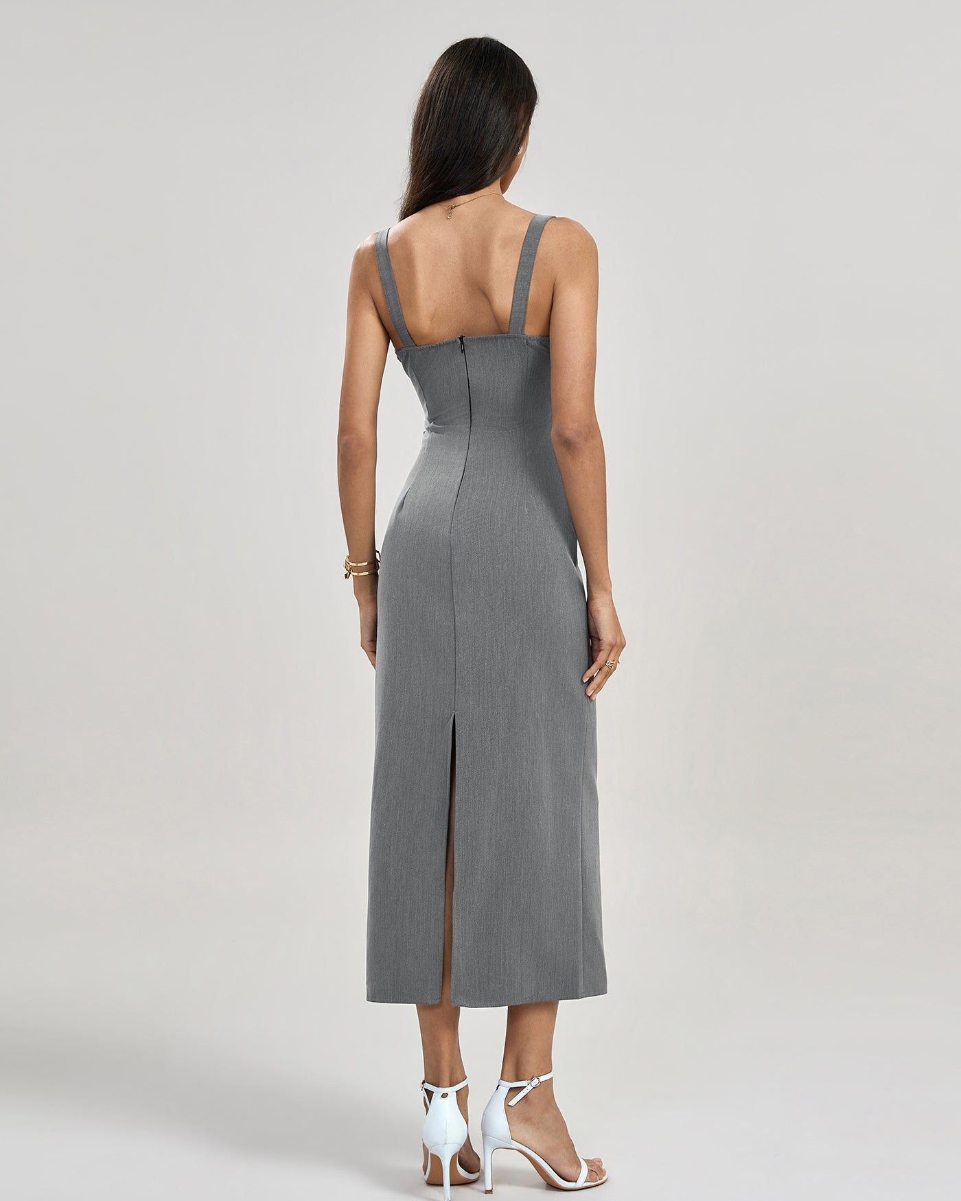Sleek Sleeveless Bodycon Maxi Dress