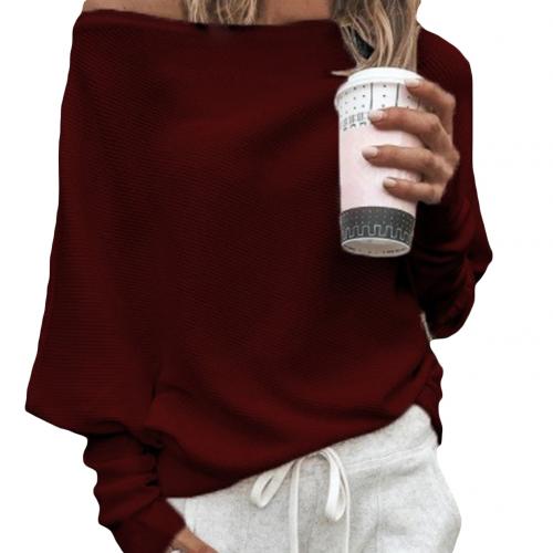 Ribbed Off Shoulder Blouse