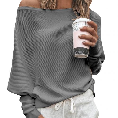 Ribbed Off Shoulder Blouse