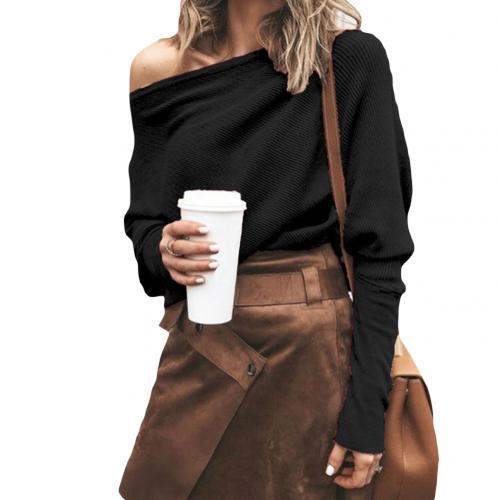 Ribbed Off Shoulder Blouse
