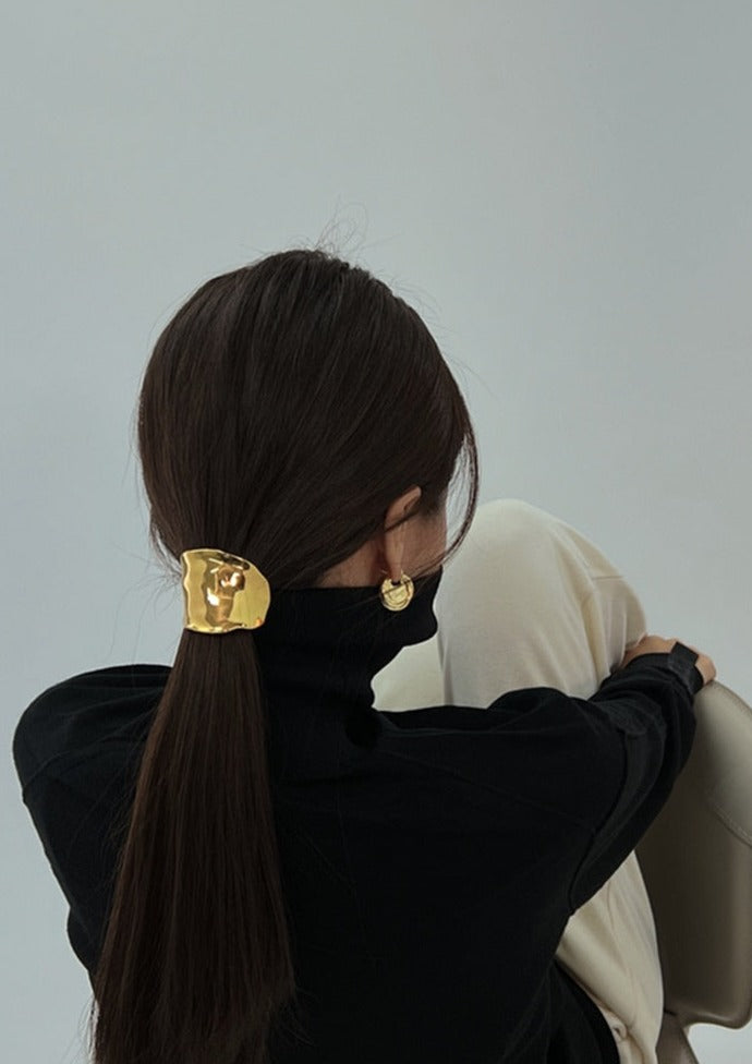 Hammered Metal Hair Cuff
