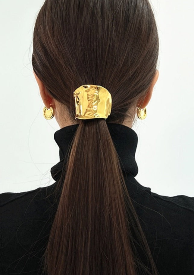 Hammered Metal Hair Cuff