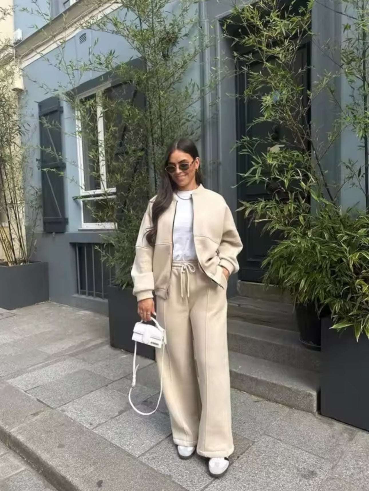 Relaxed Jogging Suit Two Piece Set