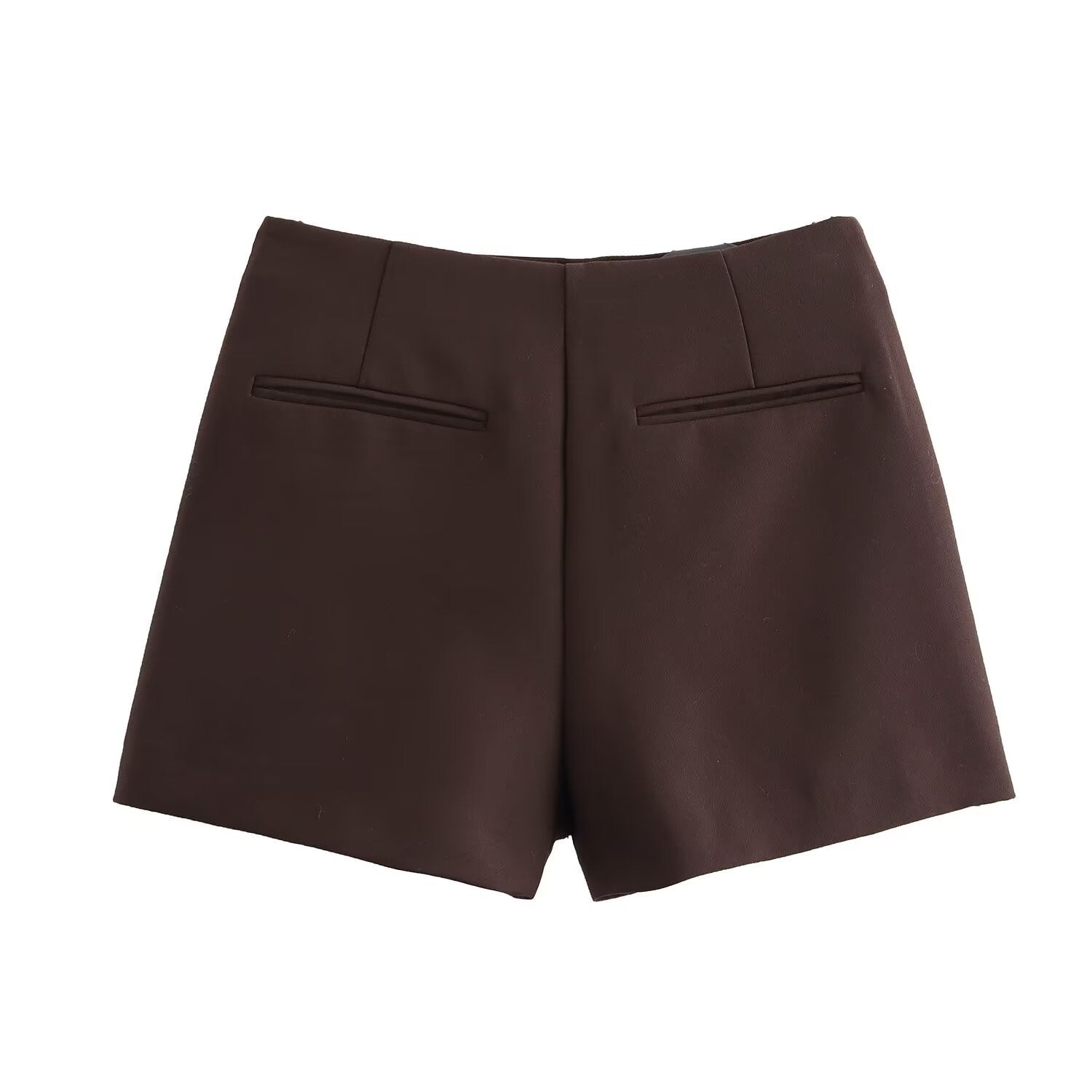 High-Waist Wrap Skort