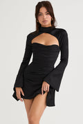 Long Sleeve Cut Out Dress