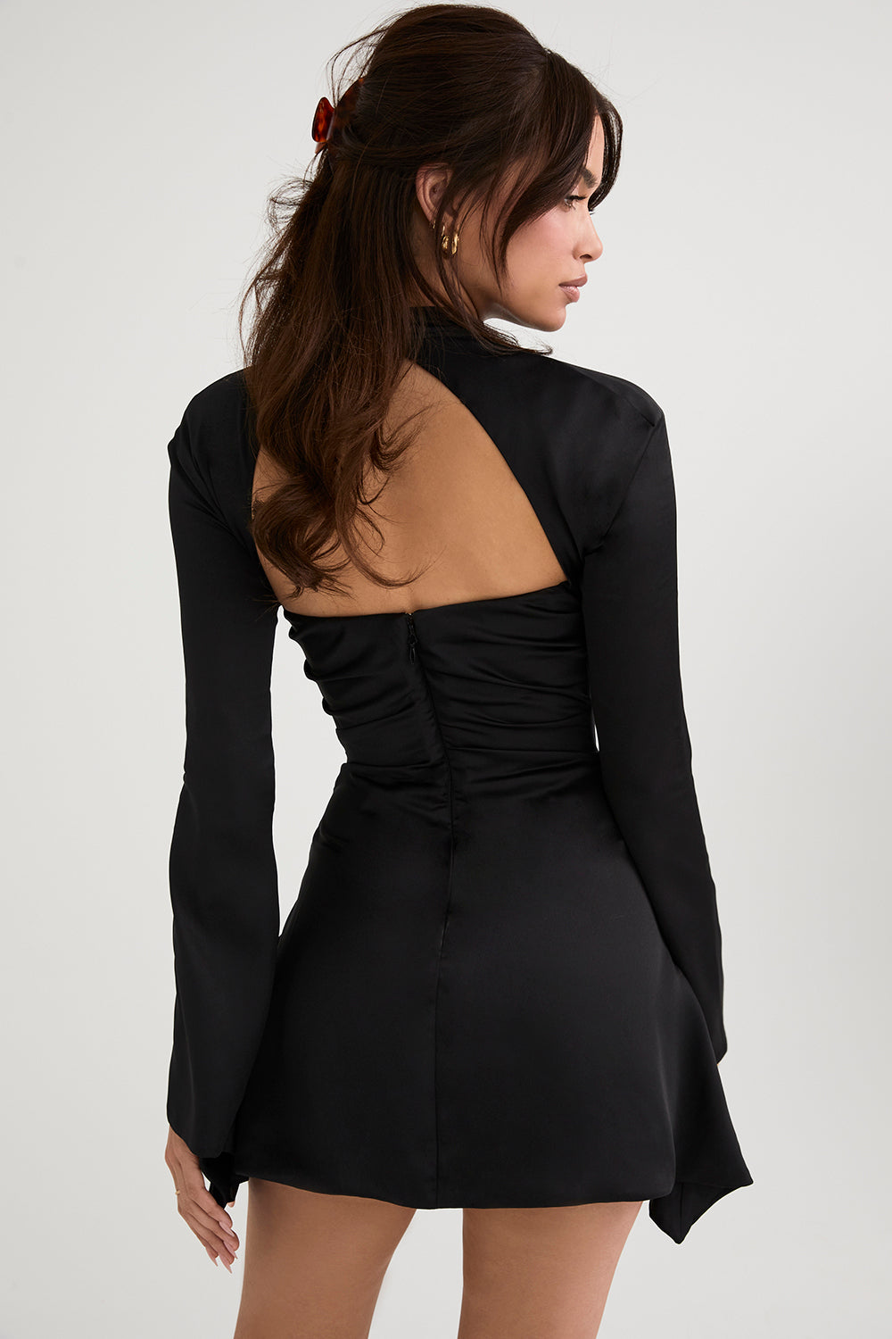 Long Sleeve Cut Out Dress