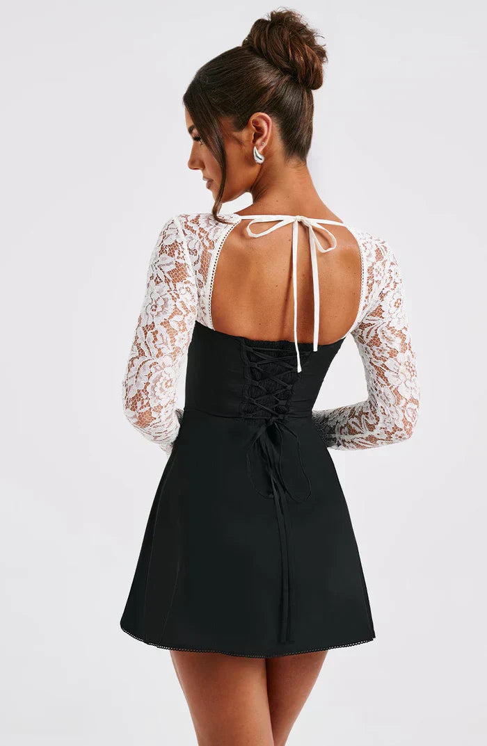 Lace Long Sleeve Dress
