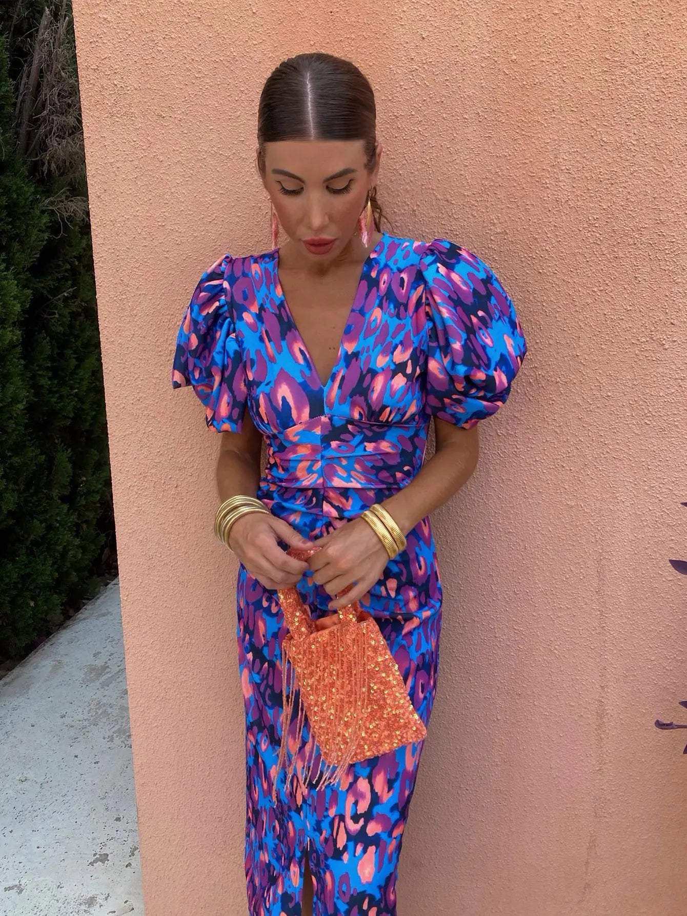 Puff Sleeve Summer Dress