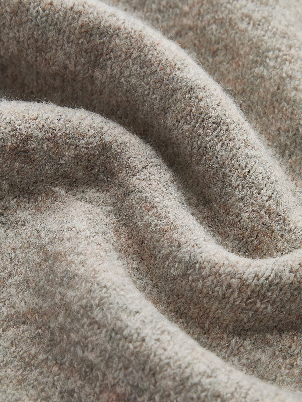 Relaxed Knit Pullover Sweater