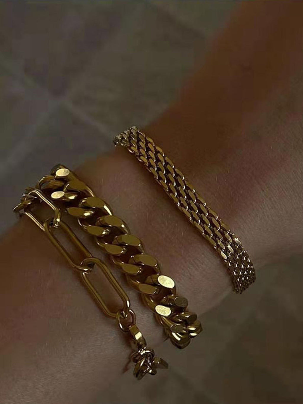 Titanium Steel Adjustable Bracelet