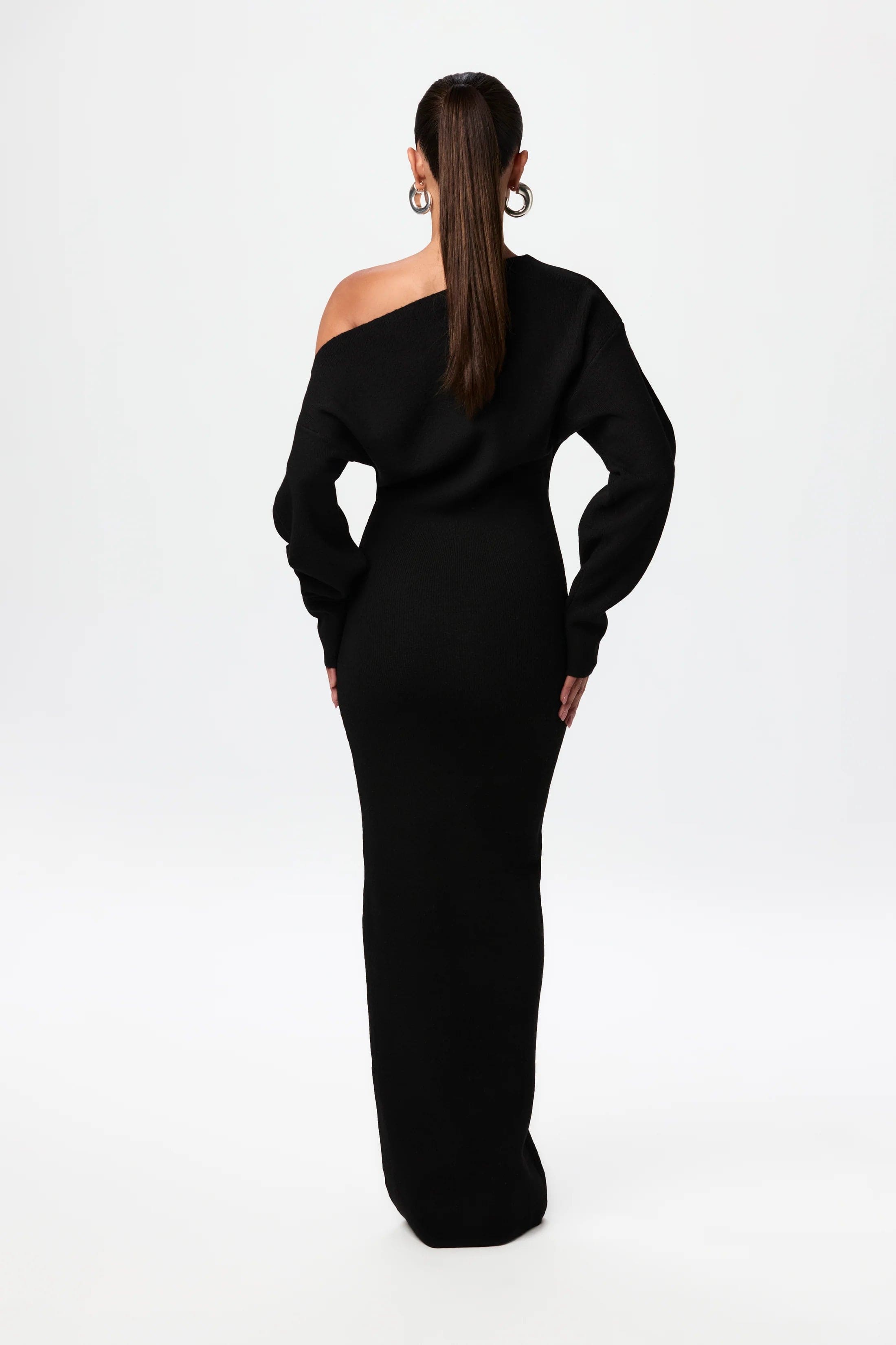 Maxi Dress Elegant Sleeveless Pleated Long Length