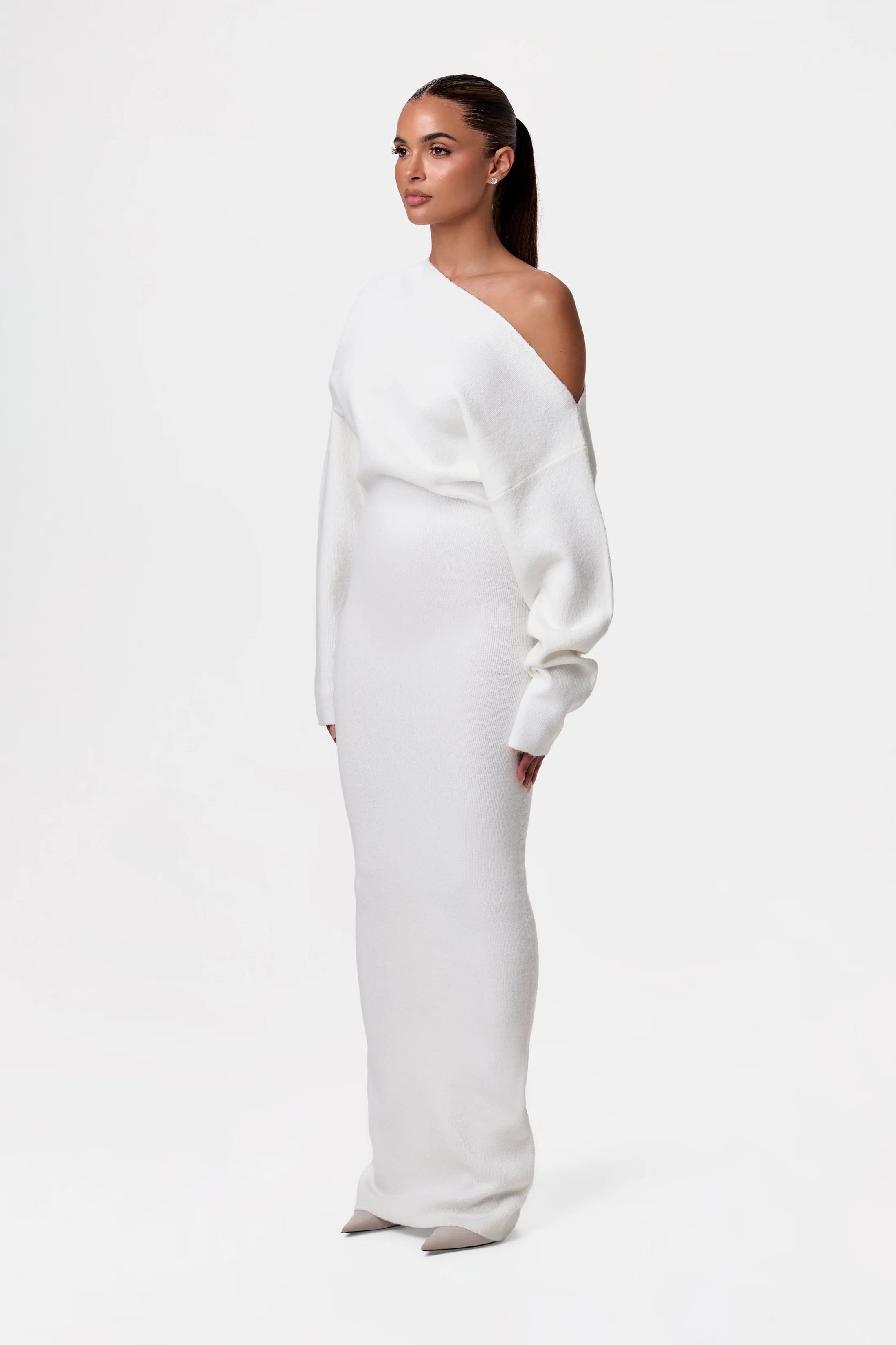 Maxi Dress Elegant Sleeveless Pleated Long Length